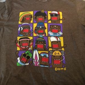 Domo T-shirt Large Brown